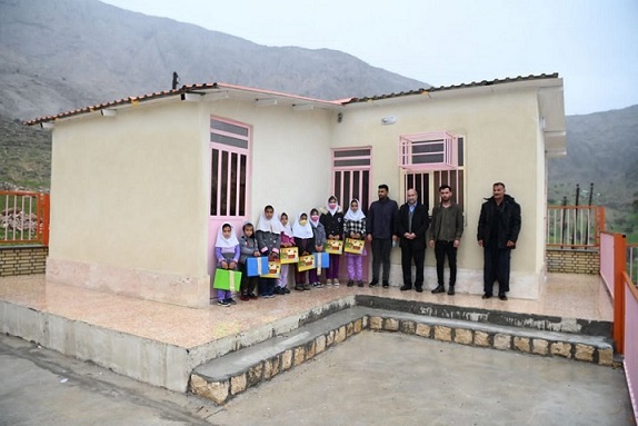افتتاح هشتمین مدرسه (روستای گیلان) از 11 مدرسه جدید خوزستان