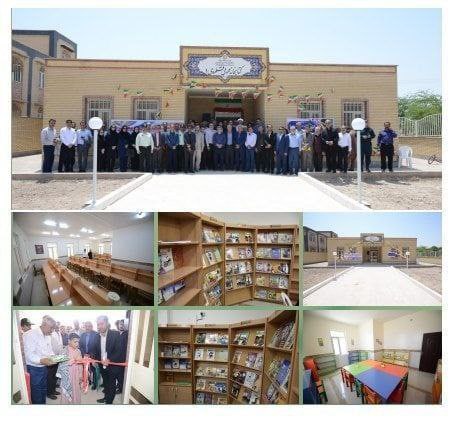 کتابخانه بنیاد قلم‌چی در روستای سوره خرمشهر 5 ساله شد