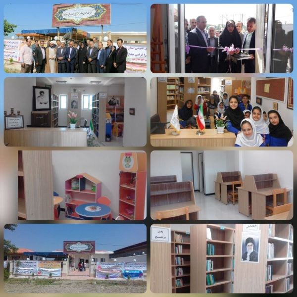 هفتمین سالگرد افتتاح کتابخانه عمومی روستای شیرکلا در مازندران
