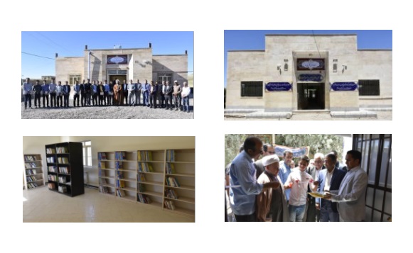 پنجمین سال افتتاح 2 کتابخانه‌روستایی بنیادقلم‌چی در خراسان‌شمالی