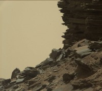 عکس‌های خارق‌العاده‌ای از دامنه کوهی در مریخ