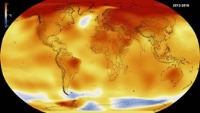 زمین در 2016 گرم‌ترین سال تاریخ خود را پشت سر گذاشت