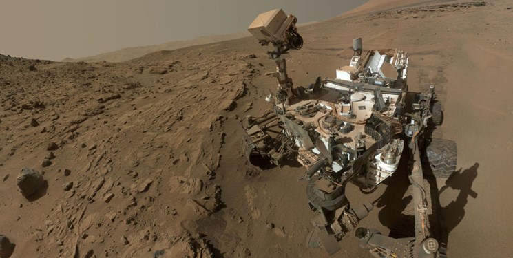 تصویر حیرت‌انگیز یک کاوشگر از «کوه» مریخ