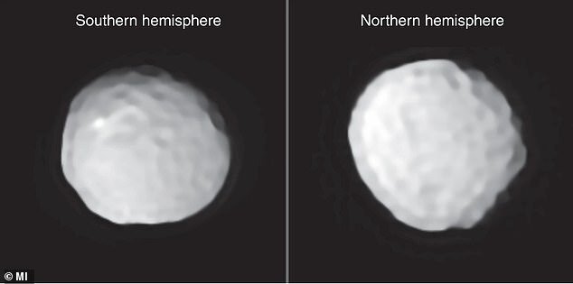 انتشار تصاویر سیارکی که به "توپ گلف" معروف است