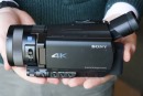 دوربین فیلم‌برداری هندی‌کم FDR-AX100 سونی باضبط 4k