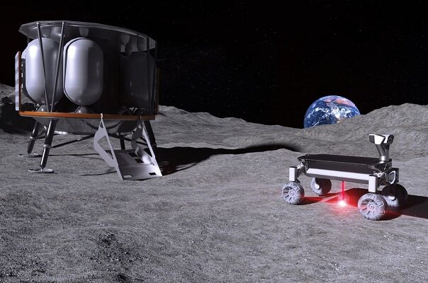 چاپگر سه بعدی برای خانه سازی به ماه می‌رود