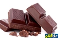 شکلات تلخ ماده گیاهی سرشار از آنتی‌اکسیدان