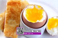 کاهش وزن با مصرف تخم مرغ