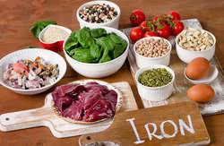 9 نشانه‌ی کمبود آهن در بدن