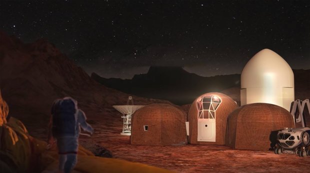 تصاویر بهترین خانه‌های مریخی آینده