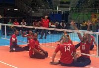 پیروزی والیبال نشسته ایران برابر مصر