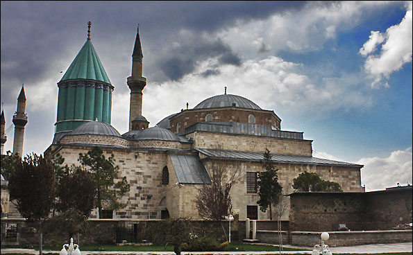 مقبره‌ی مولانا، قونیه، ترکیه