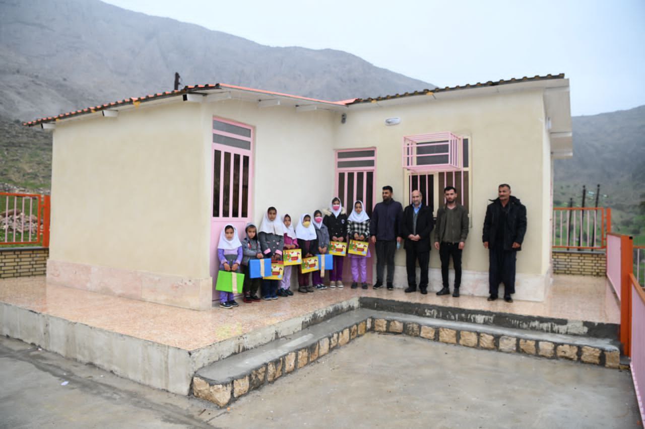 افتتاح هشتمین مدرسه (روستای گیلان) از 11 مدرسه جدید خوزستان