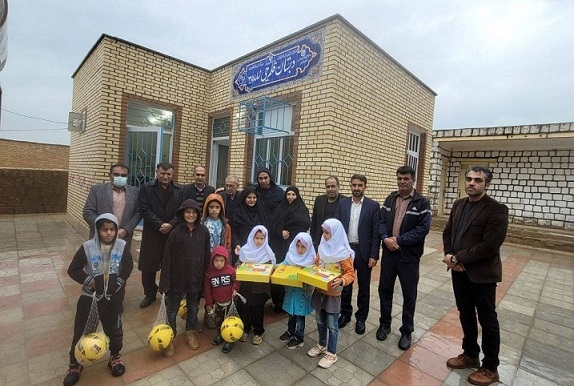 افتتاح هفتمین مدرسه (روستای جلوگیر) از 11 مدرسه جدید خوزستان