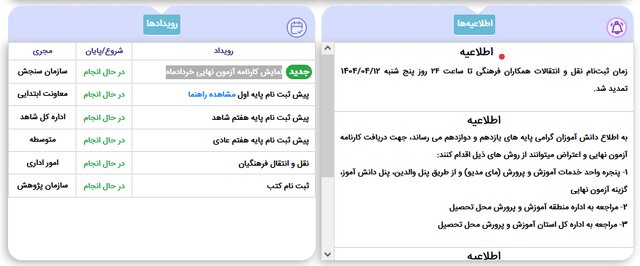 آخرین وضعیت زمانبندی ثبتنام دانشآموزان در مدارس